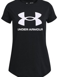 Triko Under Armour Live Sportstyle Graphic SS-BLK 1361182-001