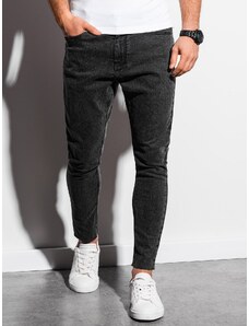 Ombre Clothing Pánské džíny Irm černá P923 (OM-PADP-0146)