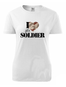 STRIKER Dámské army tričko I love my soldier