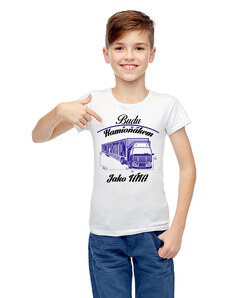 STRIKER Dětské tričko Budu kamioňákem jako táta