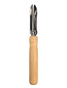 AMADEA Škrabka s dřevěnou rukojetí, délka 16,5 cm