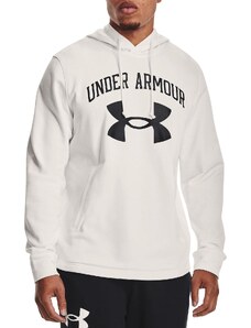 Mikina s kapucí Under Armour UA RIVAL TERRY BIG LOGO HD-WHT 1361559-112