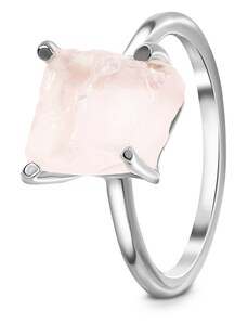 Royal Exklusive Royal Fashion stříbrný prsten GU-DR15849R-SILVER-ROSEQUARTZ