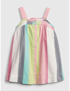 Gap Baby šaty stripe Barevná