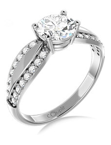 Couple Zlatý dámský prsten Gemima 6660280 Velikost prstenu: 52