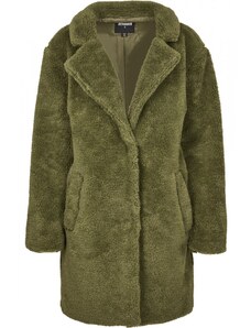 Kabát Urban Classics Ladies Oversized Sherpa Coat - olive