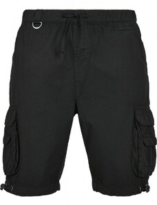 URBAN CLASSICS Double Pocket Cargo Shorts - black