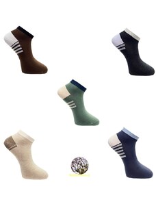PeSaiL Kotníkové ponožky AA ( 5 párů v balení )
