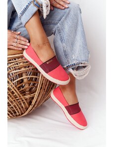 Big Star Shoes Espadrilles On A Braided Sole Big Star HH274478 Red