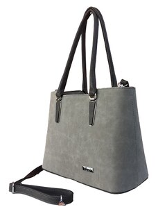 KAREN Collection - Modní dámská kabelka přes rameno 1405 šedá