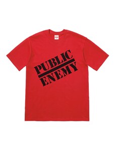 Supreme UNDERCOVER/Public Enemy Blow Your Mind Tee Red