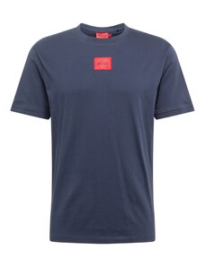 HUGO Red Tričko 'Diragolino212' marine modrá / červená