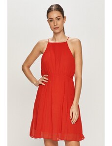 Červené, plisované šaty | 40 kousků - GLAMI.cz