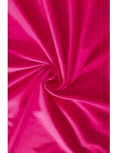 Haillo Fashion Bavlněný úplet s elastanem jednolíc - pink