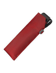 Doppler Carbonsteel SLIM UNI červený odlehčený skládací plochý deštník