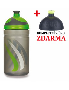 R&B Mědílek Zdravá lahev 0.5 l zelená BIKE 2K19 + kompletní víčko Zdarma