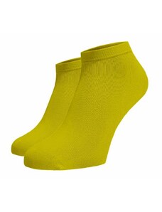 Benami Bambusové kotníkové ponožky Žluté