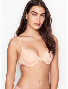 Victoria's Secret Podprsenka s předním zapínáním Lightly Lined Demi Bra Pink Gin