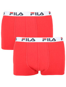 2PACK pánské boxerky Fila červené (FU5016/2-118)