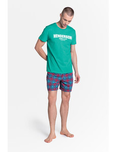 Henderson Víko od pyžama 38874-69X Zeleno-Modrá Zeleno-Modrá