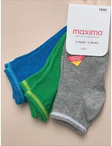 Maximo Dětské ponožky jednobarevné (3 páry)