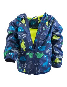 Pidilidi chlapecká jarní/podzimní bunda s potiskem a kapucí, Pidilidi, PD1092-04, modrá