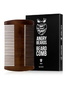 Angry Beards Dřevěný hřeben na vousy