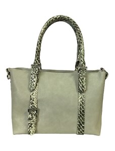 KAREN CHIARA Design - Luxusní modní dámská kabelka E642 zelená