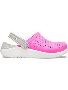 Dětské boty Crocs LiteRide Clog růžová/bílá