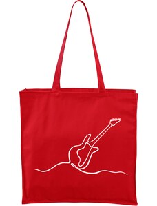 Roni Syvin + Adler/Malfini Ručně malovaná větší plátěná taška - Jednotahové - Kytara elektrická