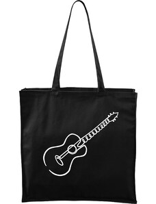 Roni Syvin + Adler/Malfini Ručně malovaná větší plátěná taška - Jednotahové - Kytara akustická