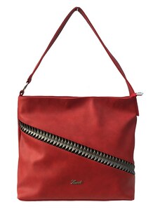 KAREN Collection - Stylová modní dámská kabelka 9325 červená