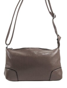 Sun-bags Podélná menší dámská crossbody kabelka H0515 šedohnědá