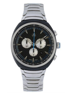 Mercedes-Benz Pánské hodinky Chronograph Black Motorsports B67996386