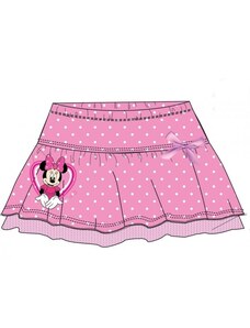 Cottonland Dívčí bavlněná sukně / sukýnka Minnie Mouse Disney - růžová