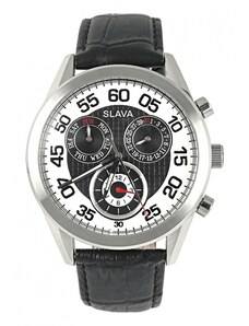 Slava Time Pánské automatické hodinky SLAVA s přehledným ciferníkem SLAVA SL 100