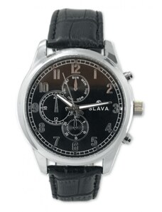 Slava Time Pánské elegantní hodinky SLAVA s ozdobnými ciferníky SLAVA 10153