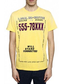 DIESEL pánské triko T-DIEGO-DI žlutá