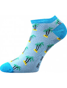 LONKA Barevné ponožky palmy kotník