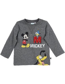 Disney Mickey mouse tmavě šedé chlapecké tričko