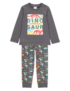 Boboli Chlapecké pyžamo Dinosaur šedé