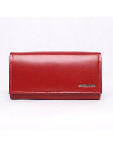 Červená kožená peněženka BELLUGIO (AD-21R-064M) + RFID
