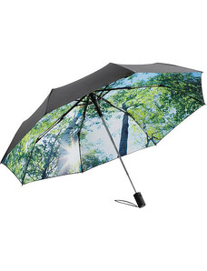 FARE dámský skládací deštník s potiskem NATURE bříza 5593
