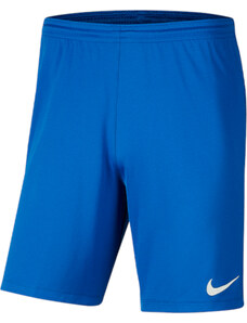 NIKE PARK III SHORTS Modrá