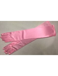 rukavice společenské růžové 48376.r