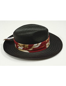 klobouk slaměný černý 40004.1