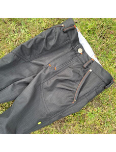 Su-rikata Dětské softshellové kalhoty Sasa ČERNÁ