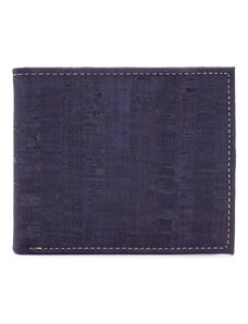 Ecopeople Pánská korková peněženka - Modrá