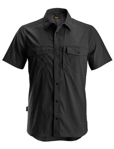 Snickers Workwear Košile funkční LiteWork s krátkým rukávem černá vel. XS