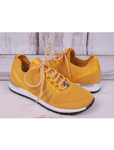 Tenisky Tom Tailor sneakers žluté hořčicové